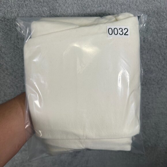 Terra & Sky Womens Sweatshirt Pants Size 0X (14W) Cream Color Side Pock… - Picture 13 of 13